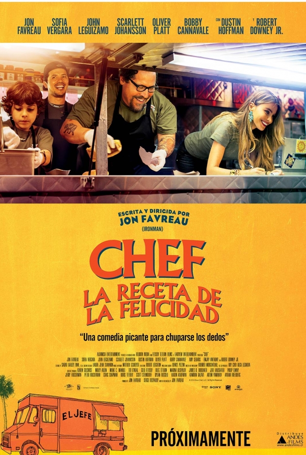 CHEF, LA RECETA DE LA FELICIDAD